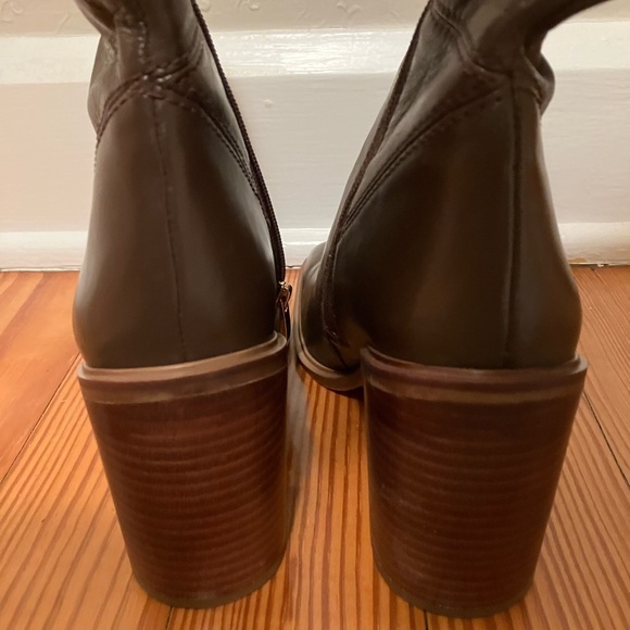 Franco Sarto Stevie brown mid calf boots - Picture 6 of 8